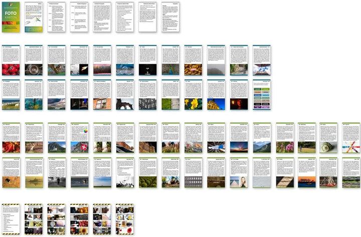 Fotokarten Fotoideen | Fotoaufgaben Bildgestaltung Fotohacks & Inspiration für kreative Foto Aufgabe