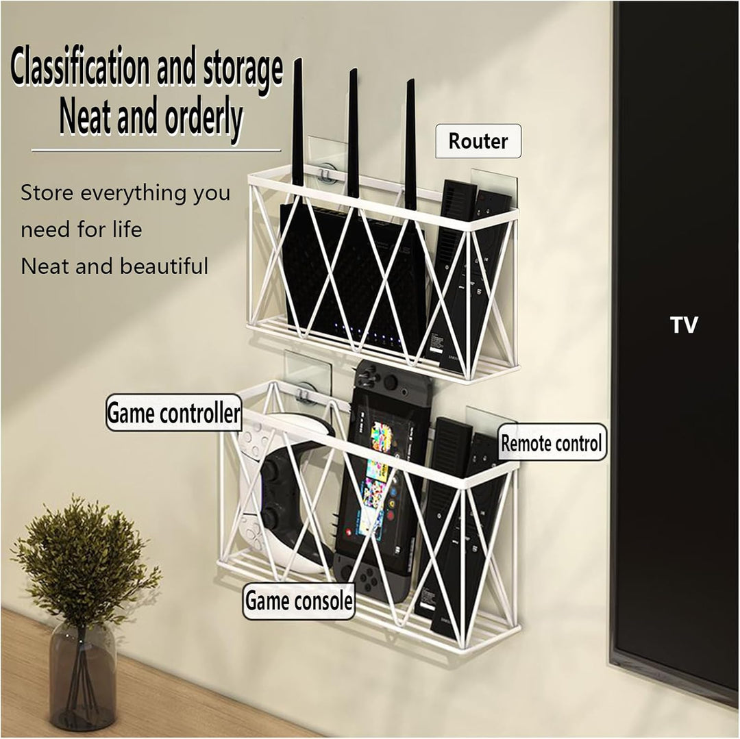 WiFi Router Aufbewahrungsbox, Router Aufbewahrungsbox Wand, Regal Wand WLAN Router Box Verstecken Wa