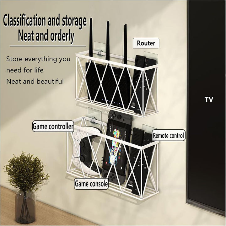 WiFi Router Aufbewahrungsbox, Router Aufbewahrungsbox Wand, Regal Wand WLAN Router Box Verstecken Wa