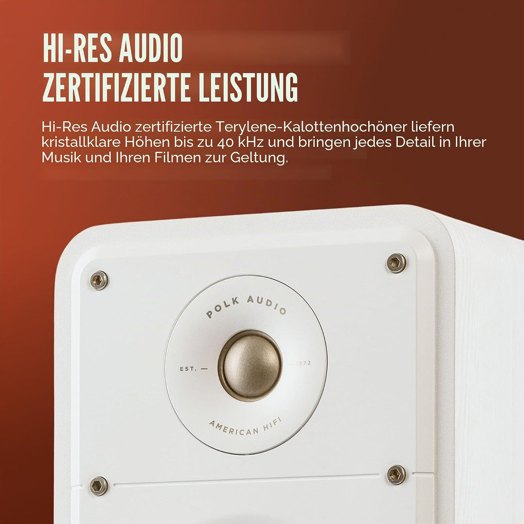 Polk Audio Signature Elite ES50 hochauflösender HiFi Standlautsprecher fürs Heimkino, Hi-Res zertifi