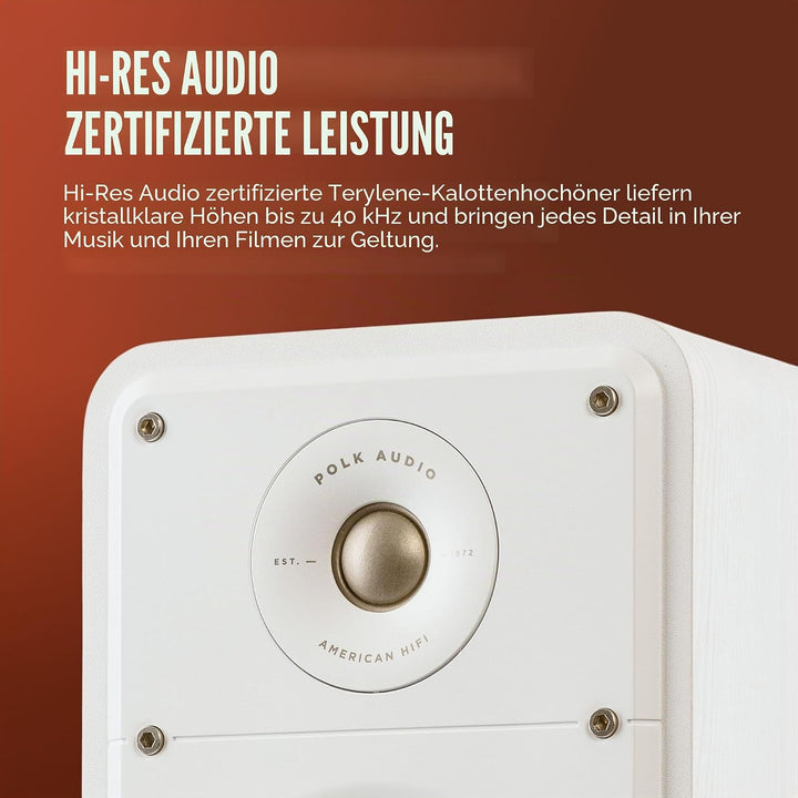 Polk Audio Signature Elite ES50 hochauflösender HiFi Standlautsprecher fürs Heimkino, Hi-Res zertifi