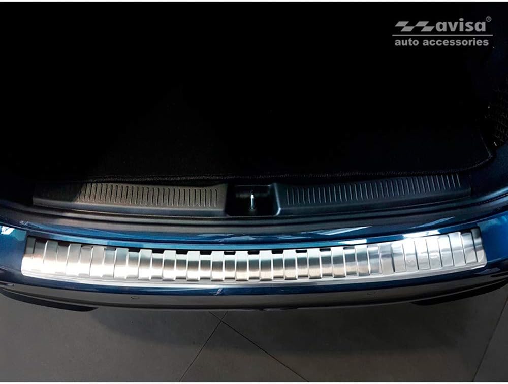 Edelstahl Heckstossstangenschutz kompatibel mit Mercedes B-Klasse W247 2018- inkl. AMG 'Ribs'