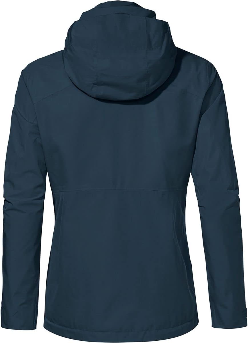 VAUDE Women's Elope Jacket - Outdoor Jacke Damen 36 Dark Sea, 36 Dark Sea