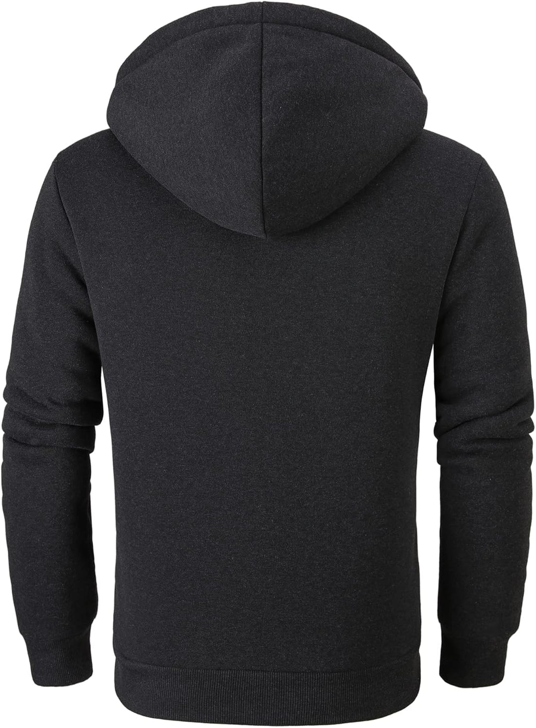 SwissWell Hoodies für Männer mit Kapuze Sweatshirts Reissverschluss Kapuzenjacke, 2535 Dunkelgrau M
