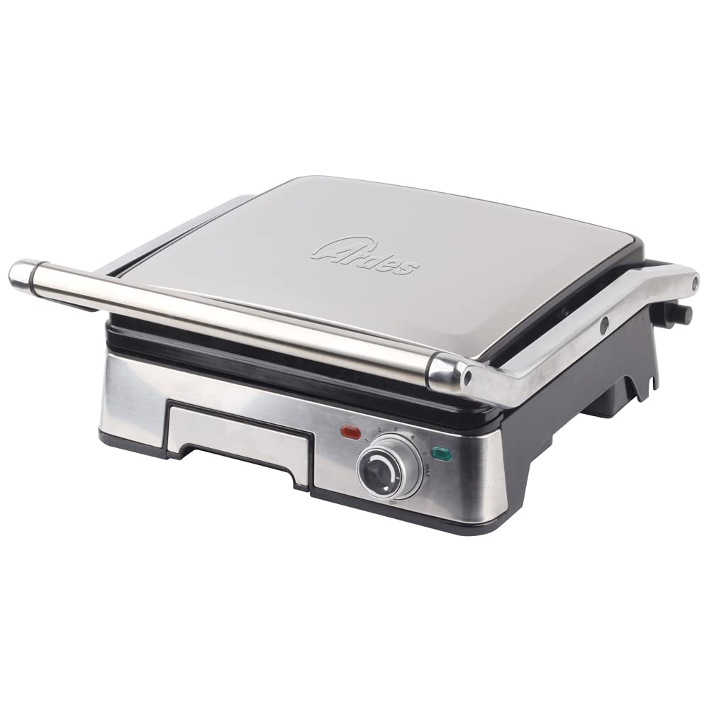 ARDES - Professionelles elektrisches Grillgerät 1800W Elektrischer Kontaktgrill für Brötchen mit 5 T