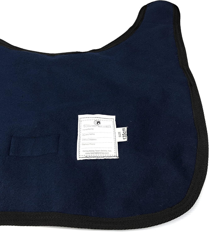 Horses, Pferdedecken Waterproof Warm, Wasserdicht, Weich, Bequem und Warm, Langlebig, Schwarz, 145 c