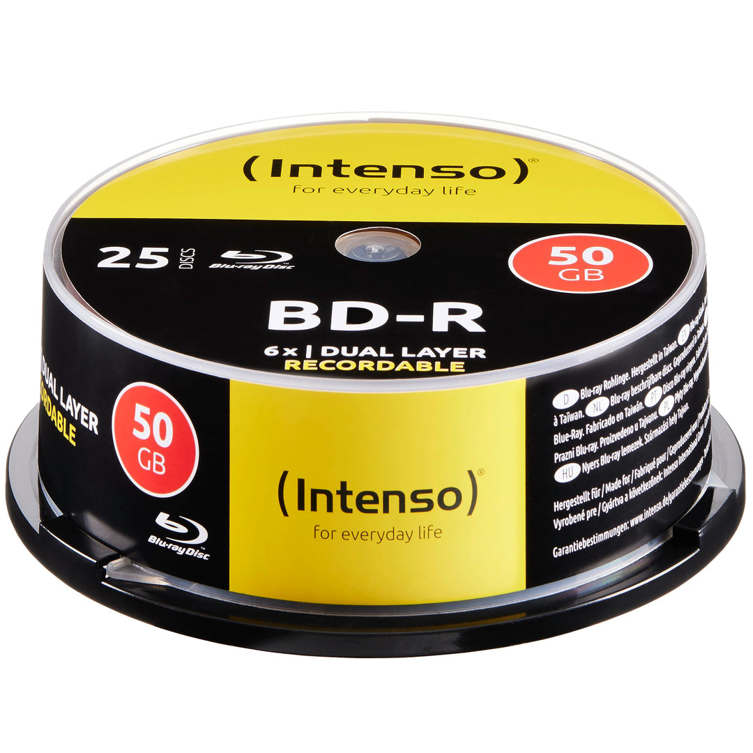 Blu-Ray, 50GB – 25er Spindel, 50GB – 25er Spindel