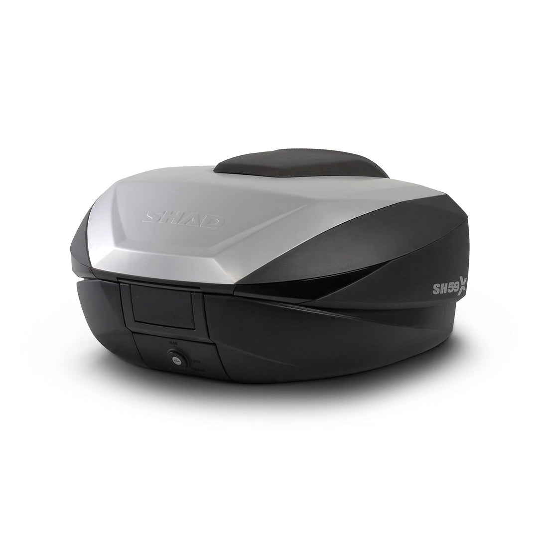 Expandable Top Case SH59X Aluminium Single, Single