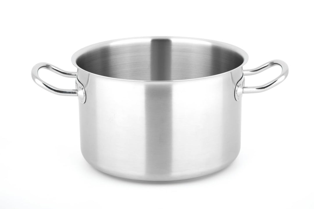 METRO Professional Bratentopf, Edelstahl, 9.8 L, Induktion, backofenfest