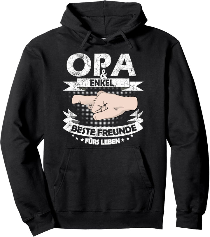 Beste Freunde fürs Leben Grossvater Geschenk Opa und Enkel Pullover Hoodie