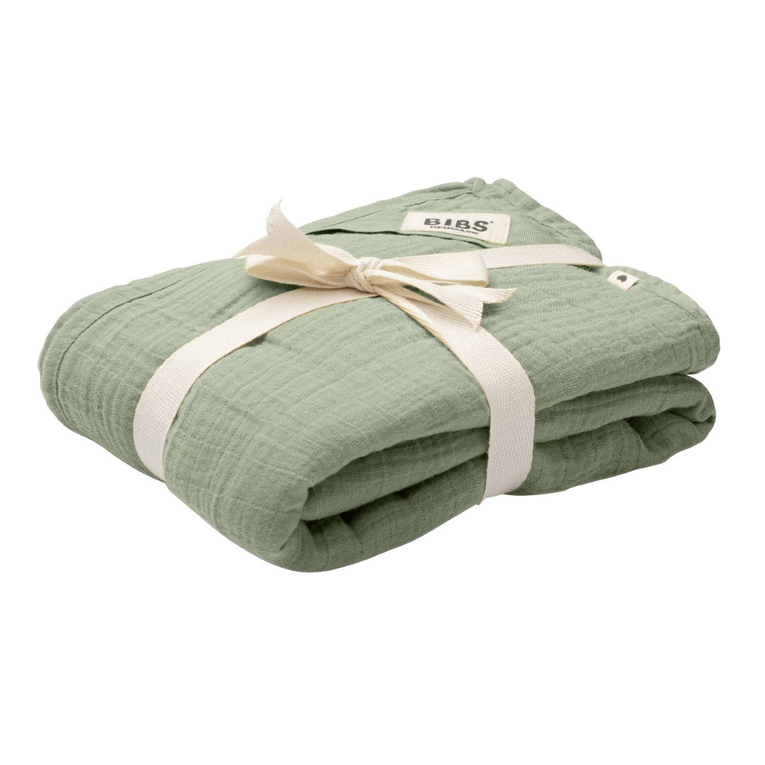 Bibs Muslin Swaddle Pucktücher, Wickeltuch, Decke für Neugeborene, Tragetuch, 100% Bio-Baumwolle, 12