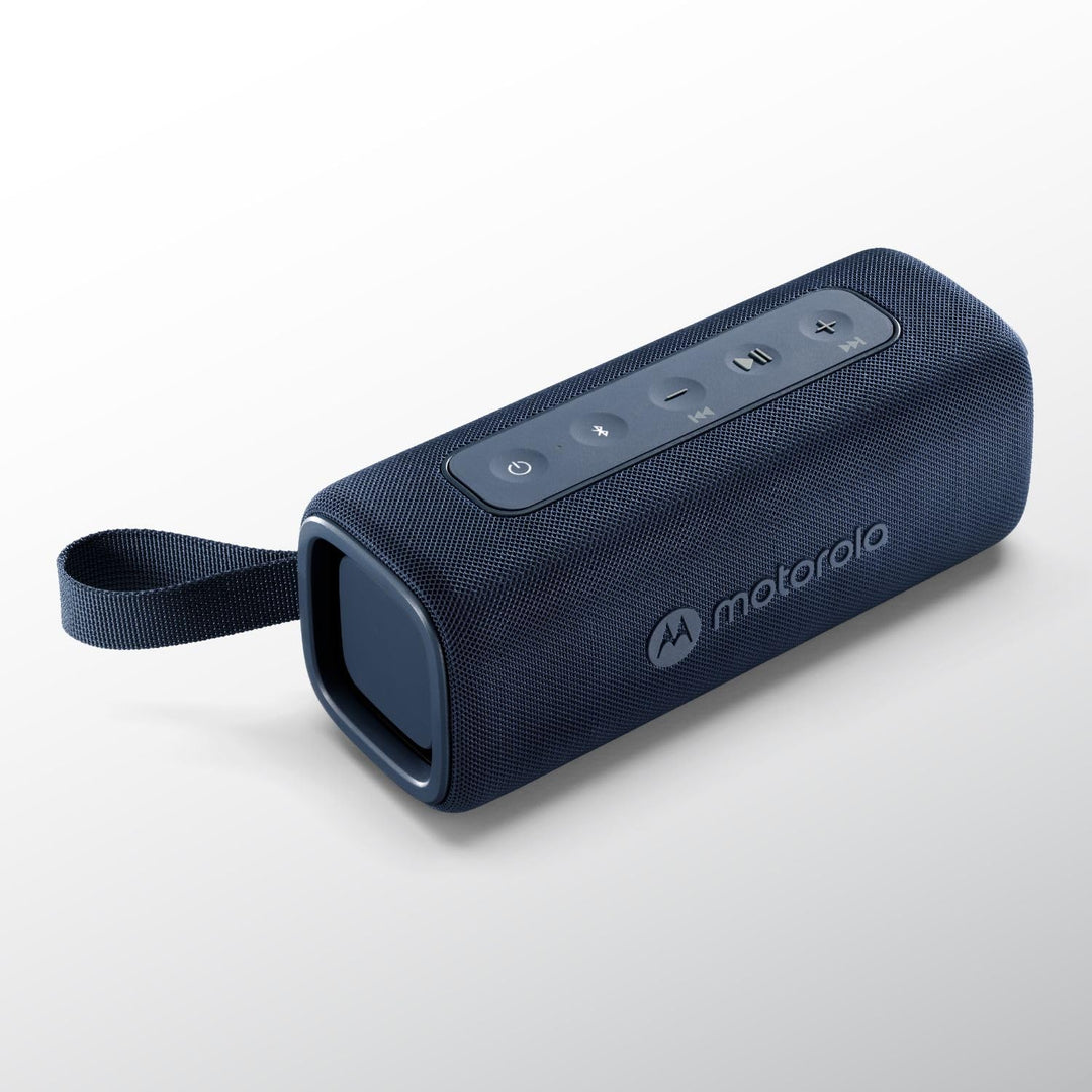 Motorola Sound – ROKR 600 kabelloser Bluetooth-Lautsprecher – kraftvoller 30-W-Sound, Wasser- und st