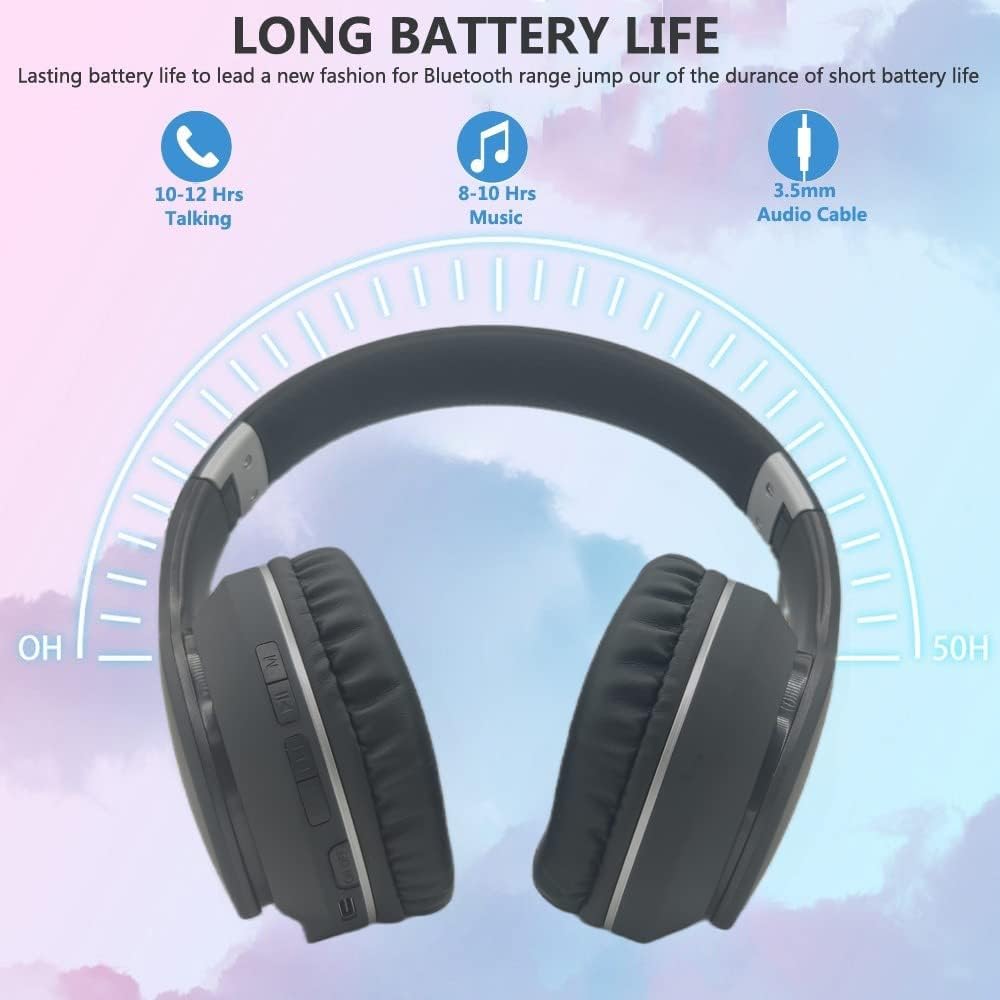 Bluetooth Kopfhörer Kinder,Kinder Kopfhörer Kabellos Over-Ear,Kinderkopfhörer Bluetooth mit Mikrofon