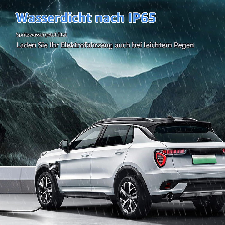 Ladekabel Typ 2 11kW 16A für Hybrid &amp; Elektroauto | 3 phasig | 3 Meter Typ 2 Ladekabel, Ladekabel El