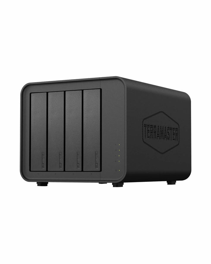 TERRAMASTER F4-424 Pro NAS Speicher - 4Bay Core i3-N305 8-Core 8-Thread CPU, 32GB DDR5 RAM, 2.5GbE P