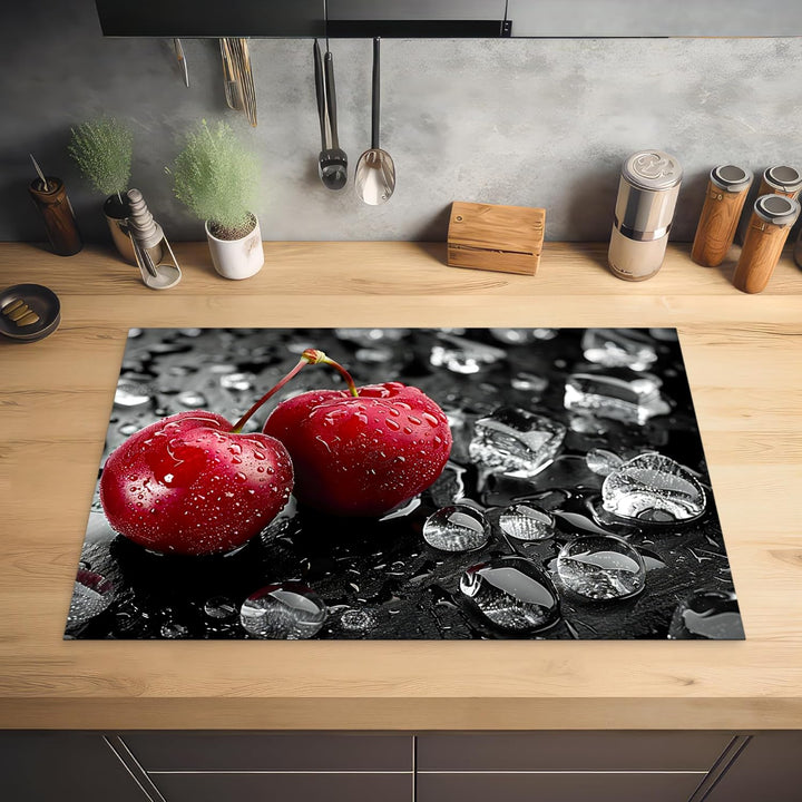 Herdabdeckplatte 80x52 cm Einteilig Herdabdeckung Abdeckplatte für Ceranfeld Abdeckung Induktionskoc