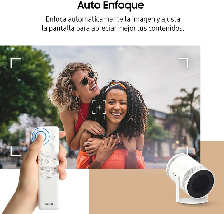 Samsung The Freestyle 2. Generation - 76,2 cm bis 254 cm - LCoS - HDMI, Bluetooth, Wi-Fi - weiss