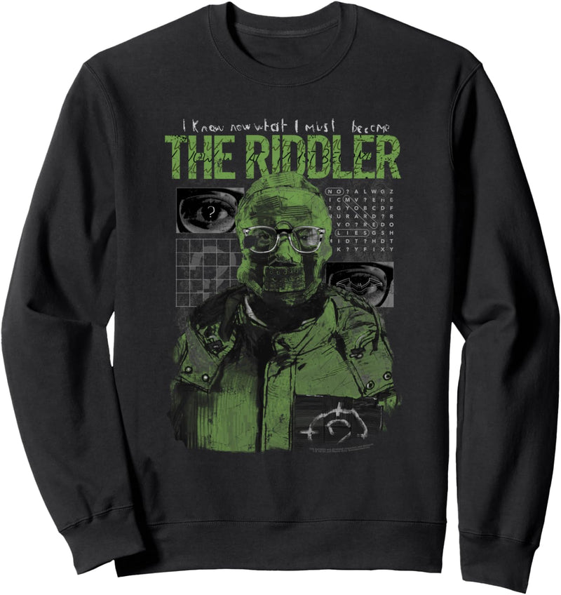 The Batman Riddler Illustration Sweatshirt