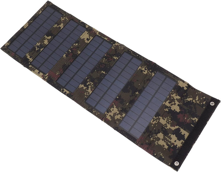 50-W-Solarpanel-Tasche aus Monokristallinem Silizium, 5 Faltbare Solarpanel-Hülle für den Notfall Im
