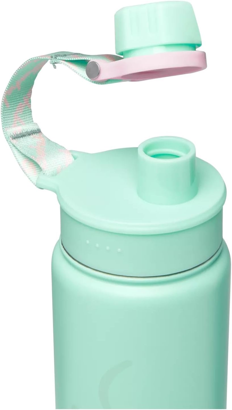 Satch aus Edelstahl BPA-frei 0,5l, Auslaufsicher und Kohlensäure geeignet, für Heisse und Kalte Getr