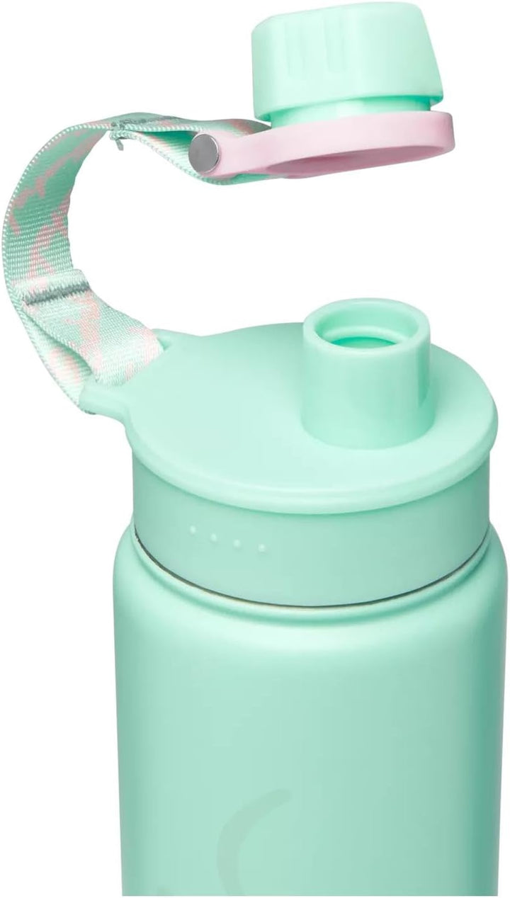 Satch aus Edelstahl BPA-frei 0,5l, Auslaufsicher und Kohlensäure geeignet, für Heisse und Kalte Getr