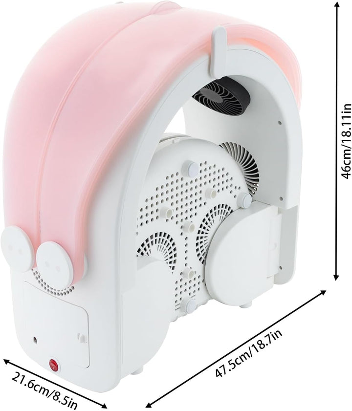 Tragbare Automatischer Haustiertrockner mit Timerfunktion | 600W Faltbare Geschlossener Haustier Tro