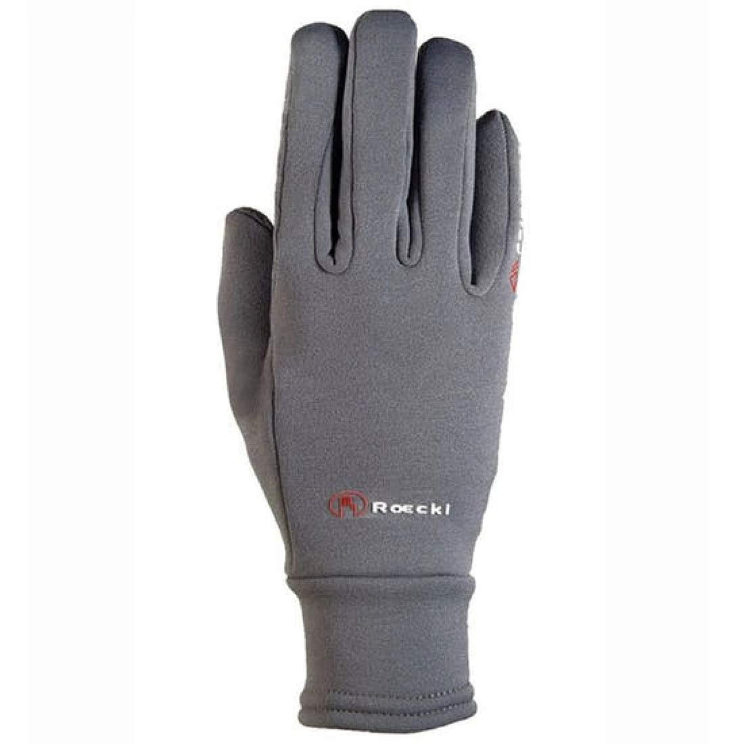 Roeckl Sports Reithandschuh Warwick, Freizeit Winter Handschuh, 3 Farben, Grösse 6-10.5 6.5 Anthrazi