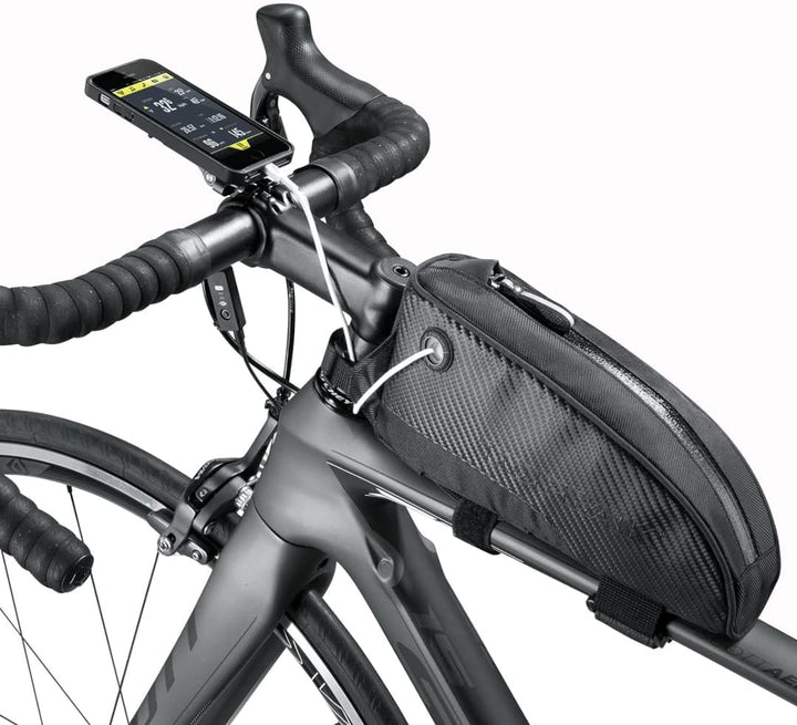 TOPEAK Lenkertasche Fuel Tank Medium Oberrohrtasche Satteltasche 17.5 x 7.5 x 11 cm, 0.5 L Schwarz (