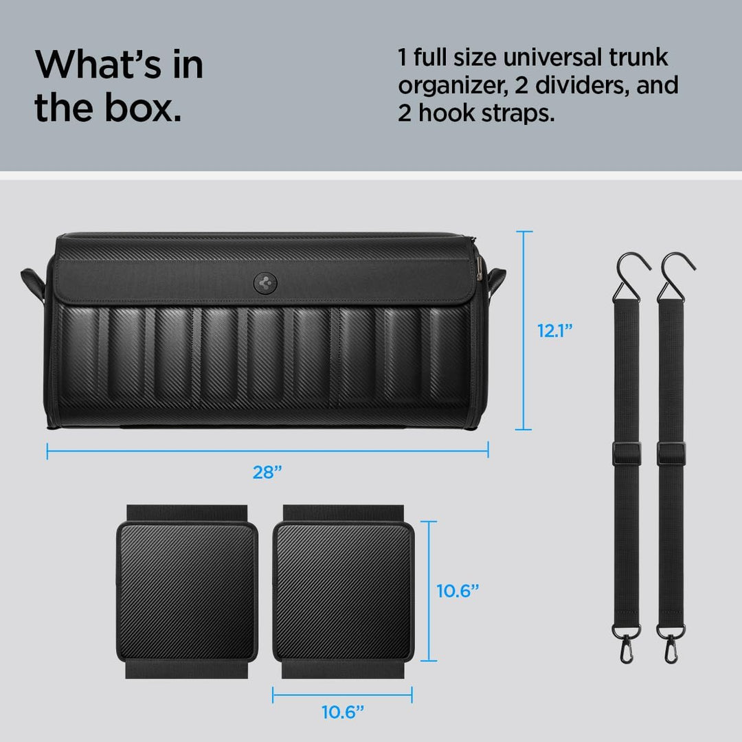 Spigen Tesla Model Y (~2025) Model 3 (Highland 2024~) S X Kofferraum Organizer Universal KFZ Kofferr