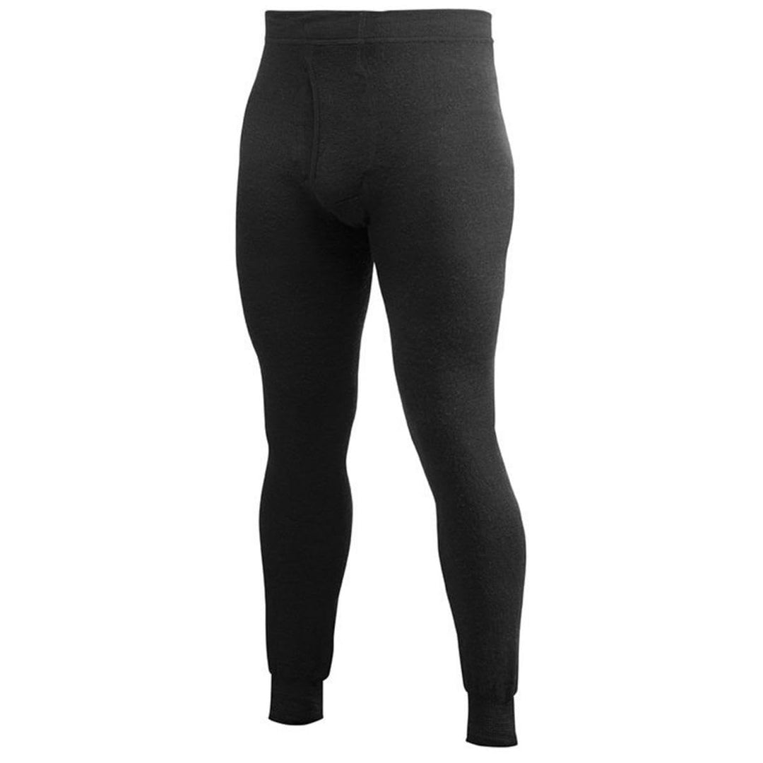 Woolpower Long Johns with Fly 200 S Schwarz, S Schwarz