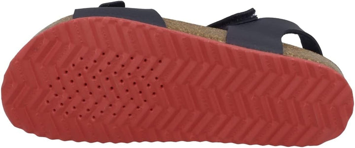 Geox Jungen J Ghita Boy B Sandalen 25 EU Navy Red, 25 EU Navy Red