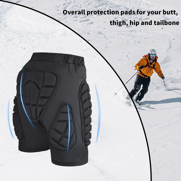 Tentock Schutzhosen Gepolsterte Protektorhosen Schutz Shorts Eva Pad Hip Butt Gepolstert Schutz Gear