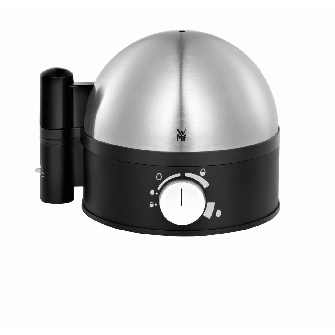 WMF Stelio Eierkocher Edelstahl, Eierkocher 1 Ei -7 Eier, 38 Watt, Härtegradeinstellung, Fortkochstu