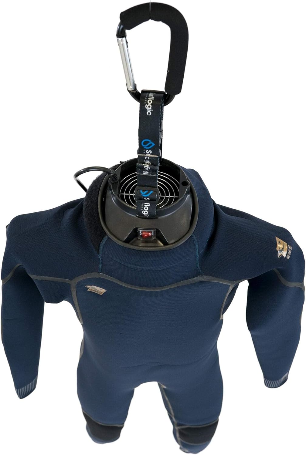 SURF LOGIC Wetsuit Pro Dryer Neoprenanzugtrockner, Schwarz, 450 x 177 x 157 mm
