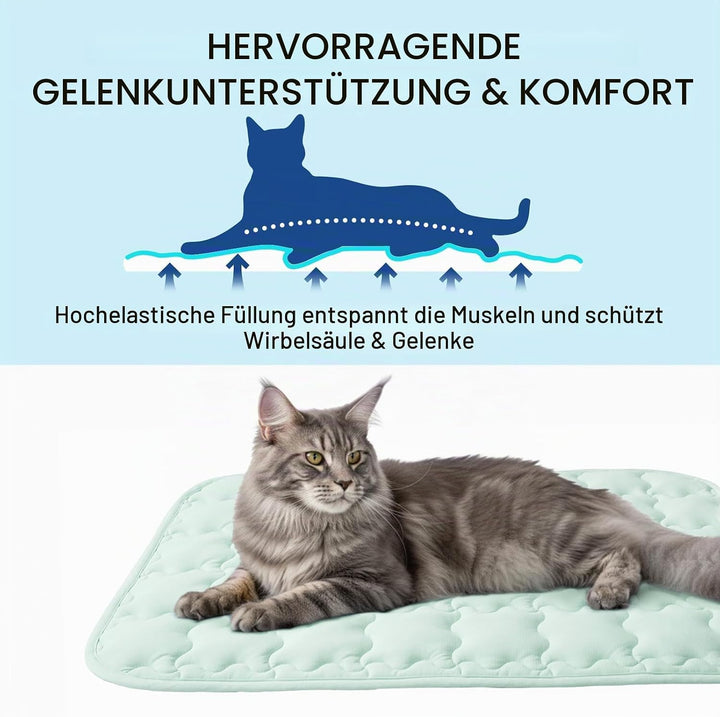 luciphia Kühlmatte Hund für Katze Hunde, Hundematte Sommer Kühlkissen Waschbares Hundebett, Kühldeck