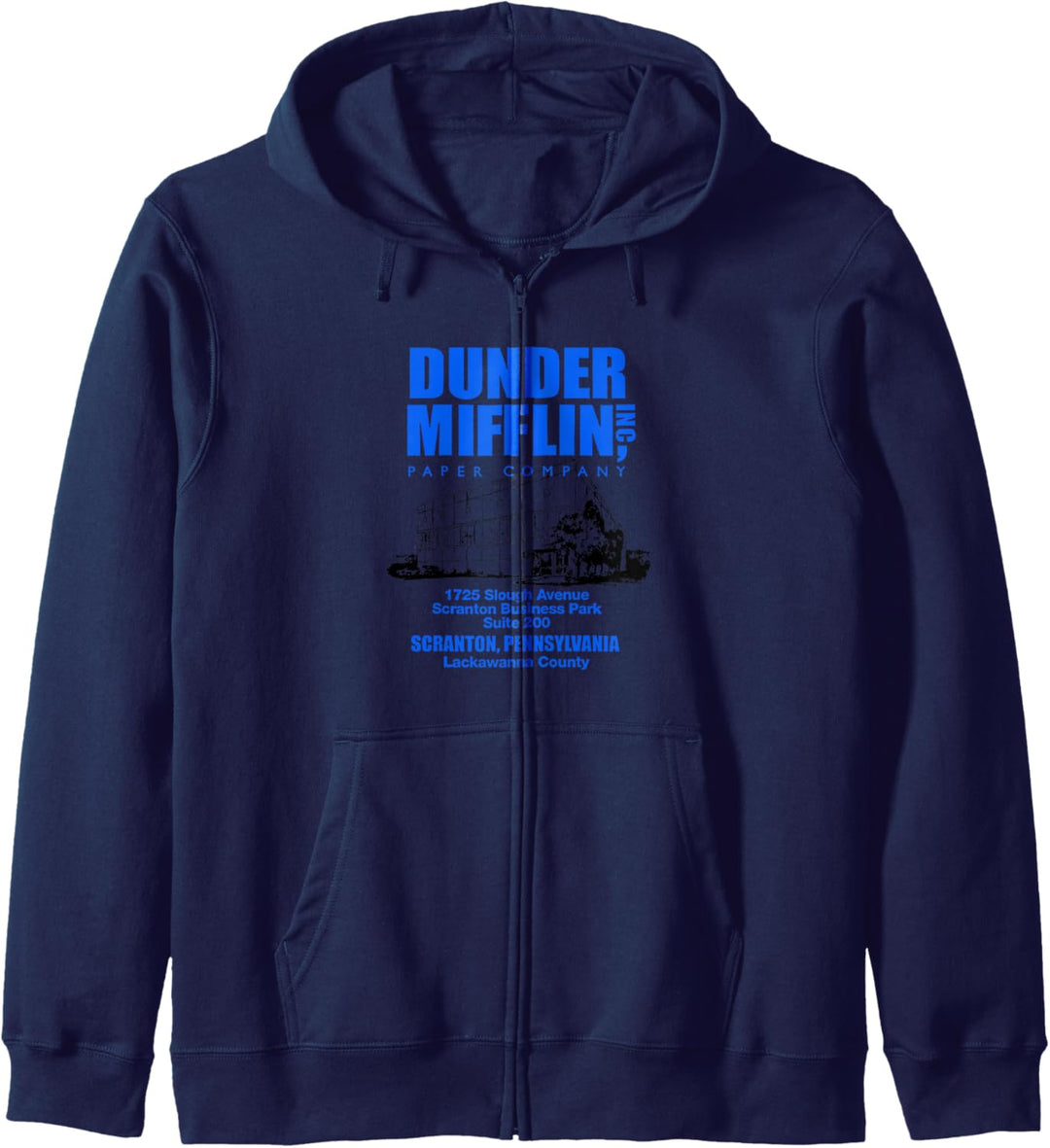 The Office Dunder Mifflin Scranton Gewerbegebiet Kapuzenjacke