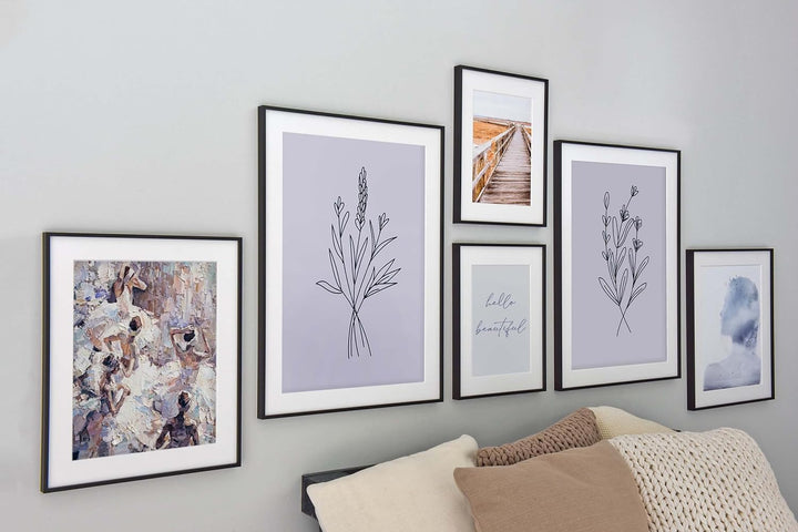 nielsen Conservation Passepartout Karton 2,2 mm | Aussenformat 60x80 cm für Bildformat 40x60 cm | Re