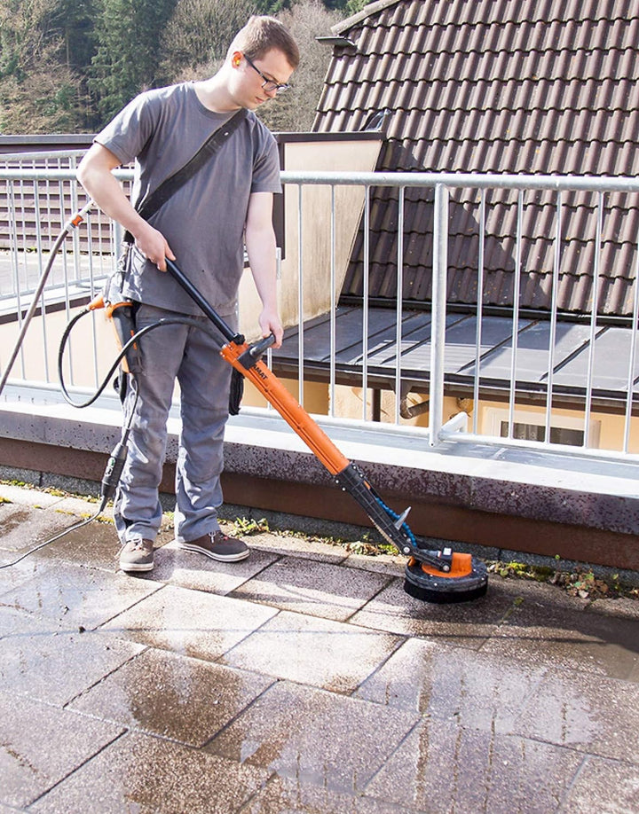 ROKAMAT Hedgehog W Reinigungsmaschine - Reinigen von Schalungen, Industrieböden und verschmutze Ober