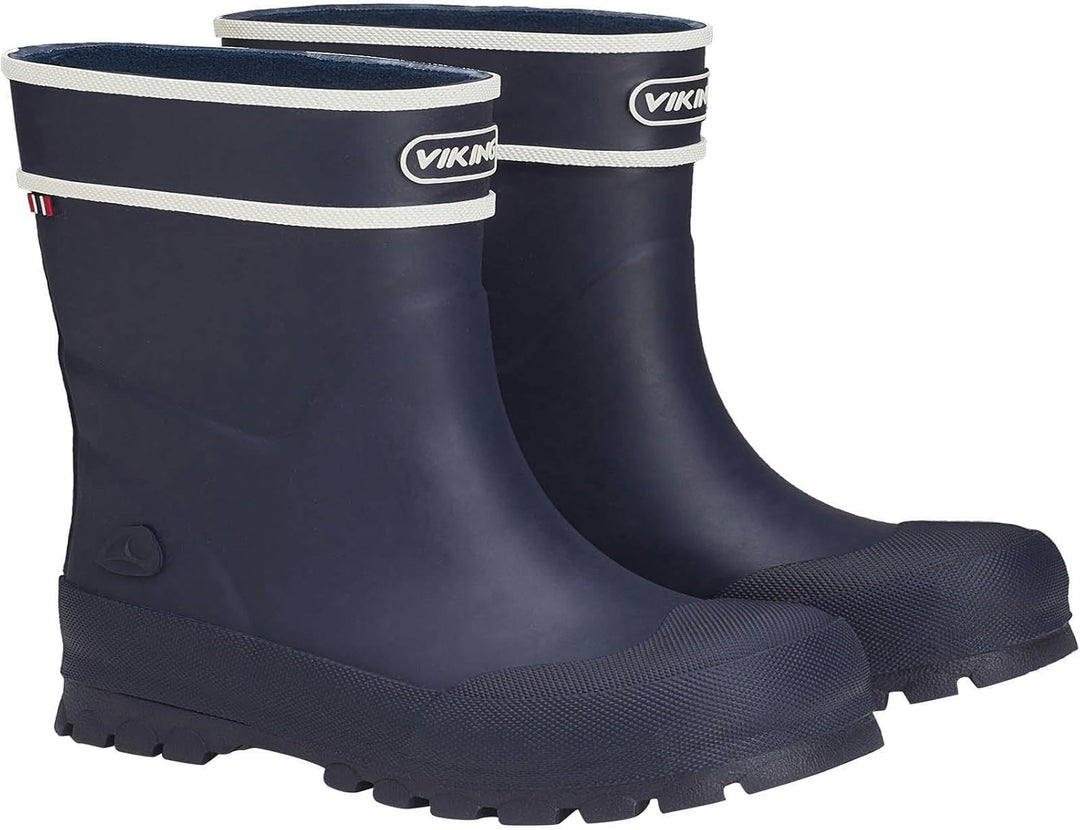 Viking Unisex Kinder Alv JollyGummistiefel 20 EU Weit Navy, 20 EU Weit Navy