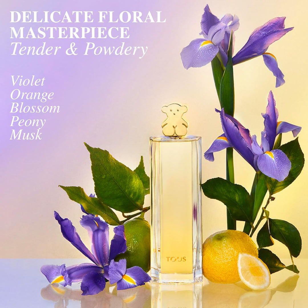 Tous L'Eau, Eau de Parfum für Frauen, holzig-blumiger Duft, 90ml Zerstäuber