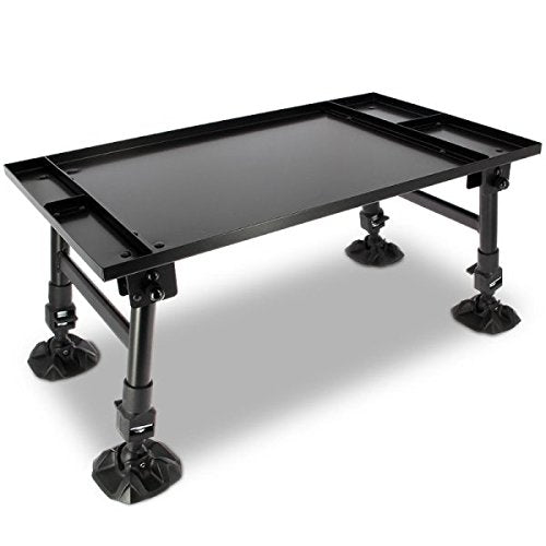 G8DS® Bivvy Tisch XL schwarz Vollmetallkonstruktion Karpfenangeln Angelausrüstung Outdoor