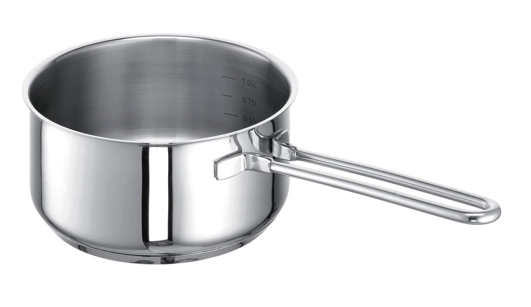 Rohe Germany Ravenna Stieltopf, Edelstahl, Silber, Stiehltopf 16 cm