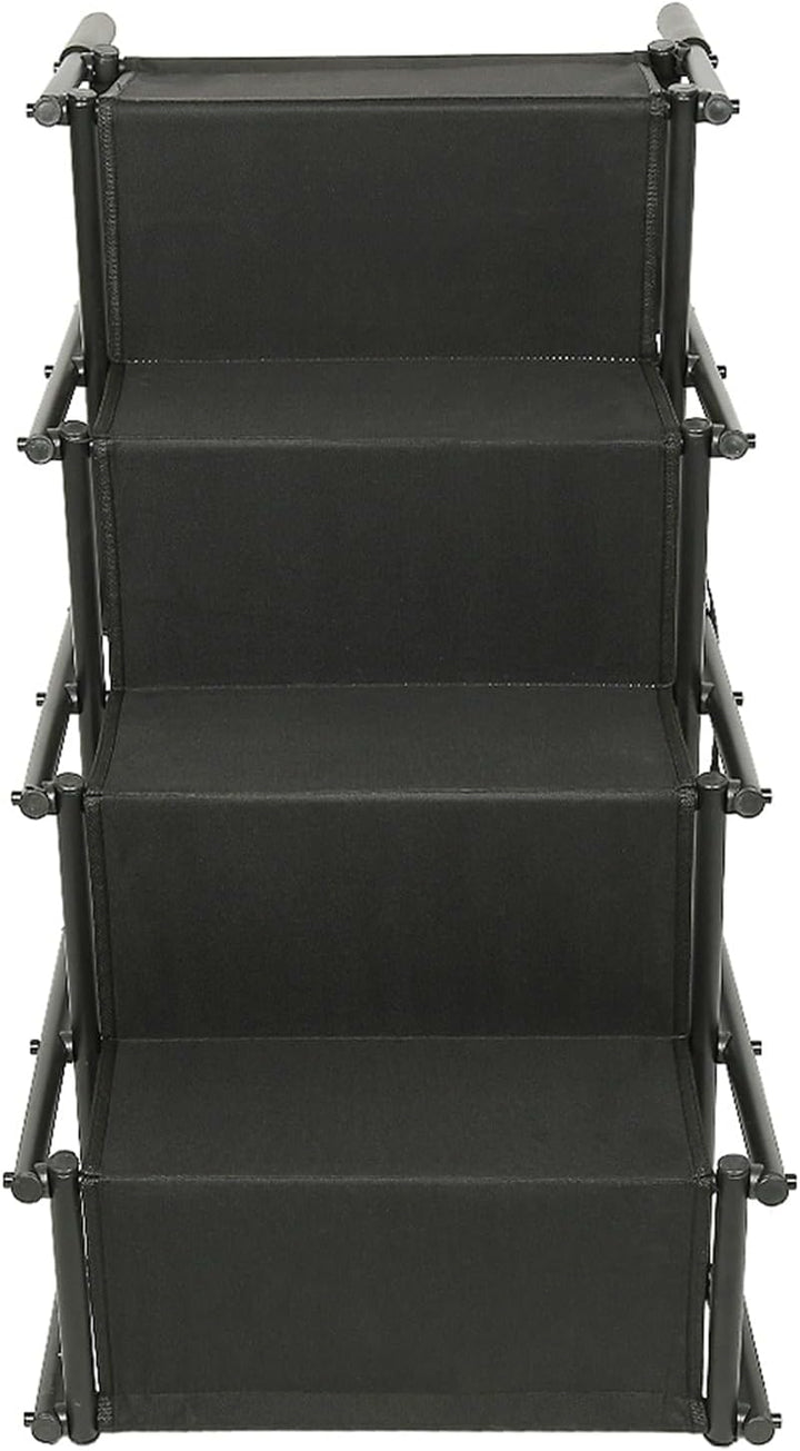 Homewell Hunderampe Auto Klappbar - Bis 70 kg Belastbar - Leicht zu Lagern - Treppe für Hunde mit Ve