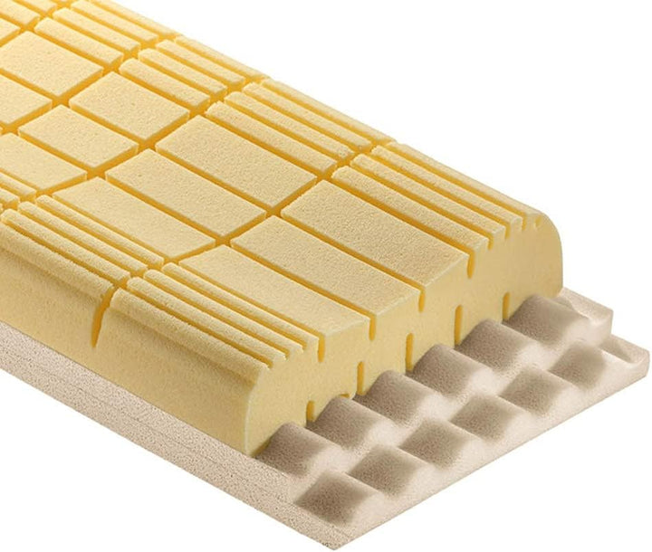 SCHLAFSTIL Visco Nackenstützkissen S800V, Visco Premium Schaum 40_x_80_centimeters Weiss, 40_x_80_ce