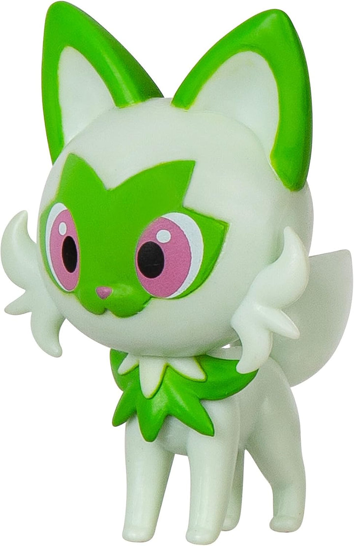 Pokémon PKW3358 - Battle Figure Pack - Pikachu & Felori, offizielle detaillierte Figuren, je 5 cm, P