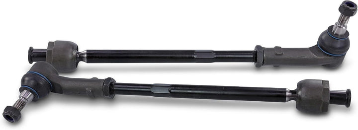 BESTPRICE 2x Spurstange vorne links & rechts, 1x Lenkmanschettensatz Kompatibel mit VW TRANSPORTER T