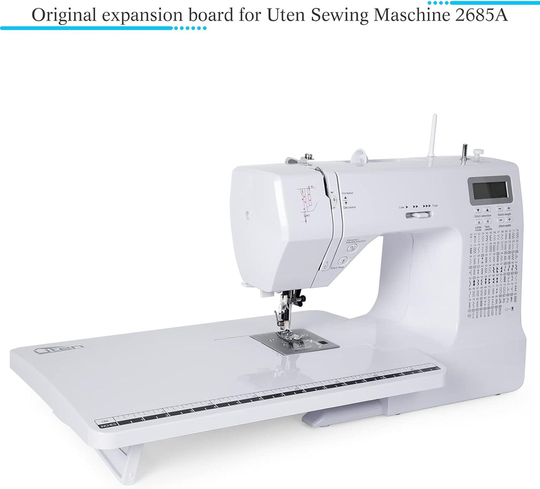 Uten Nähmaschine Elektronisch Freiarm mit 200 Stiche, Für Profi Anfänger DIY Begeister Sewing Machin