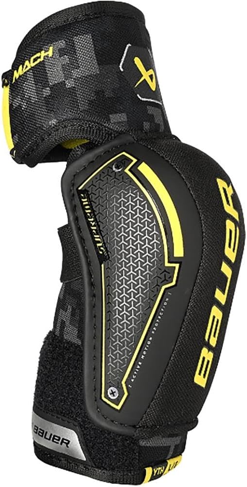 Bauer Supreme MACH Ellenbogenschoner Bambini, Grösse:M