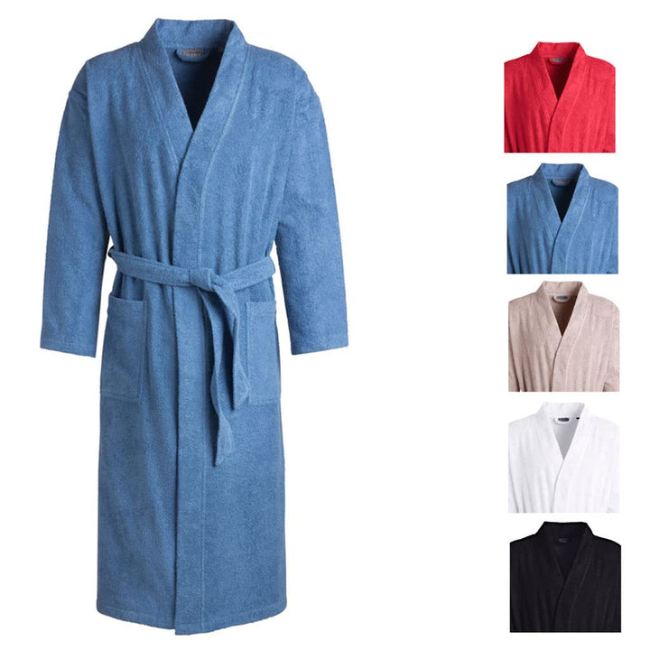 Egeria TOPAS Unisex Bademantel in Kimonoform für Damen und Herren, Grösse XL, Farbe Regatta regatta