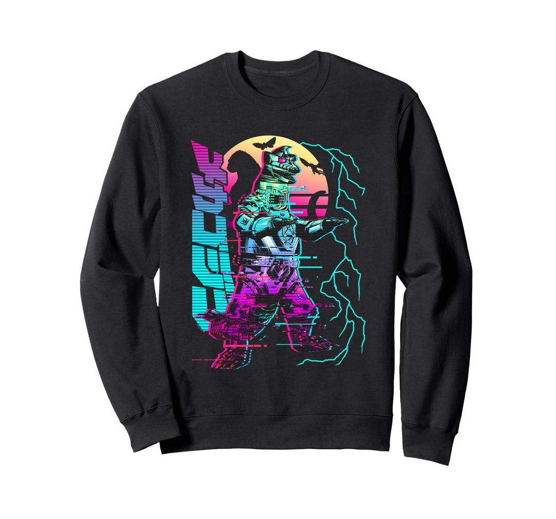 Godzilla Neon Mechagodzilla Sweatshirt